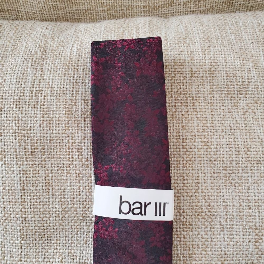 Bar III Mitchell Floral Tie - Picture 4 of 9